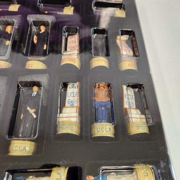 Chessman UCLA vs USC Chess Set Summit Collection College Pieces Only NO BOARD - Picture 3 of 15